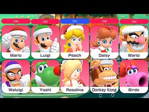 Mario Party Superstars - Christmas Special - All Characters