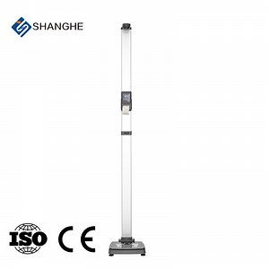 [Hot Item] Máquina de BMI médica para adultos de China, instrumento de balanza de pesaje ultrasónico, escala de composición corporal, escala de altura y peso con medidor de altura