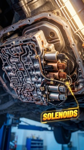 This Tiny Solenoid Decides When Your Car Changes Gear #automatictransmission #cars #3danimation