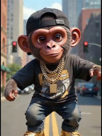 monkey hip hop dance snop #snop #hiphop #monkey #dance #viral