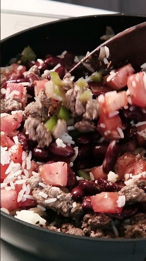 Red Beans and Rice with Ground Beef