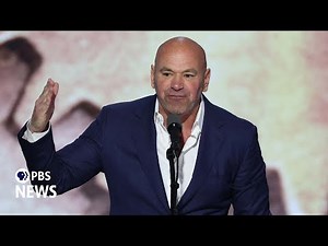 WATCH: Dana White speaks at 2024 Republican National Convention | 2024 RNC Night 4