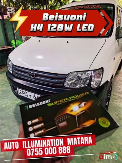 Installing Crystal lamps & LED Bulbs - TOYOTA Town Ace CR41