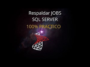 Respaldar Jobs SQL SERVER