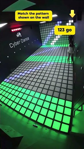 Activate Games Challenge: Match the Pattern on This Interactive LED Floor! #challenge