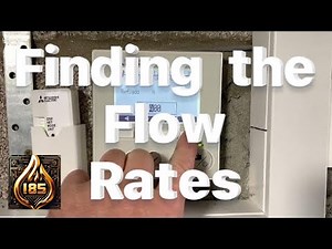 GOOD Flow rates IMPROVE system EFFICIENCY #mitsubishi #heatpump #ecodan