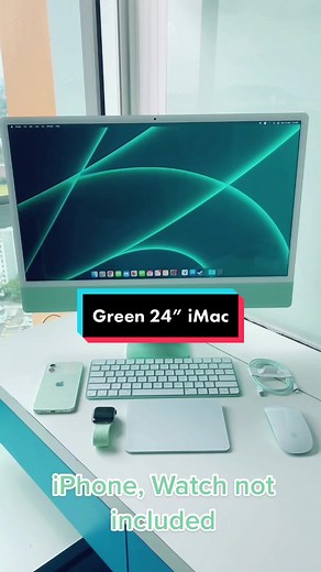 Unboxing the New Green 24” iMac - Discover Apple's Latest Innovation
