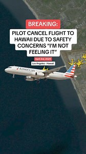 74K views · 298 reactions | PILOT CANCEL FLIGHT TO HAWAII DUE TO SAFETY CONCERNS “I’M NOT FEELING IT” #news #aviation #hawaii #airplane #pilot | Flight Simulator Fantasy | Facebook
