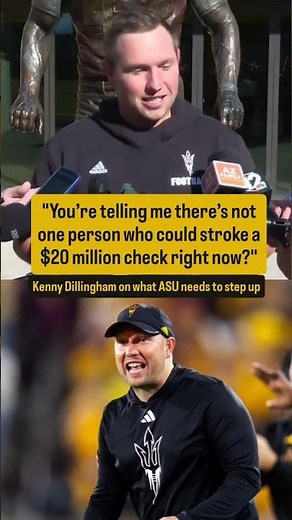 Kenny Dillingham PLEADS for NIL Donations at Arizona State 🏈