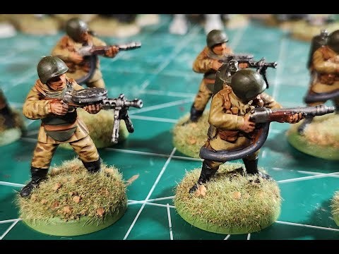Channel Update: Bolt Action Soviet Flamethrower, LMG Teams, Battletech Griffin Musty Wargamers Show