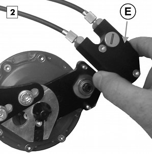 Welche Komponenten für Schrittmotor 1,2 Nm 30° links recht drehen für Rohloff Fahrrad Schaltung