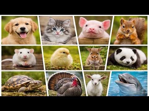 Little Wonders of the Animal World: From Puppy and Kitten to Panda and Dolphin