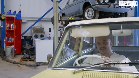 Oliver the Opel restored at Richard Hammond’s workshop