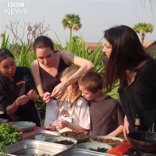 Experiencing Edible Insects with Angelina Jolie