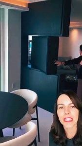 Olha que incrível essa ideia 💡, uma TV, dois ambientes 🤩 | Rê Compartilha