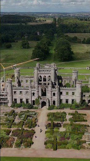 The Castle That LOST Its Roof 🏚️🤯 Lowther Castle Ruins #Cumbria #History #Drone
