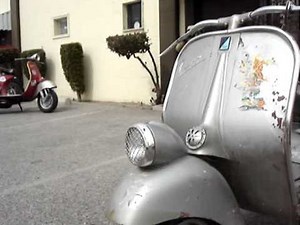1954 Vespa 125 Fenderlight Faro Basso