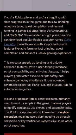 tutorial de instalar o delta rápido e pratico e atualizado todas as versões #delta #script #roblox