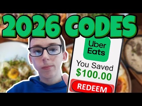 ALL NEW UBER EATS PROMO CODES 2026 ✅ Get $100 Uber Eats Coupon Code (NEW & EXISTING USERS)