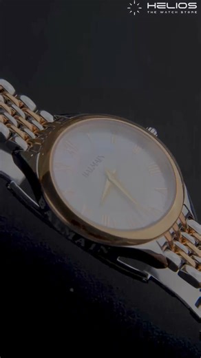 The @balmain de Balmain watch, where elegance meets functionality. Featuring 50M water resistance and crafted with stainless steel and a Pink Gold PVD strap, this watch is durable and stylish. Powered by quartz movement, this timepiece boasts a sophisticated moonphase feature, adding a celestial touch to every moment. Featured Watch- B4918.33.82 #Balmaindebalmain #BalmainWatch #GM2100byGShock #ToughWatches #RuggedWatches #Accessories #MaleAccessories #Watch #Watches #BestWatches | Helios - The W