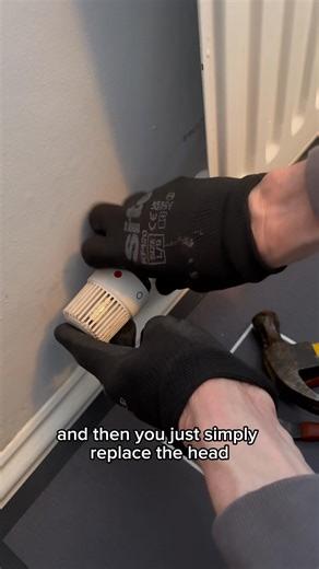 🙂 A little tip to save you calling out a heating engineer this winter. How to fix a stuck thermostatic radiator valve. | Christian Welch