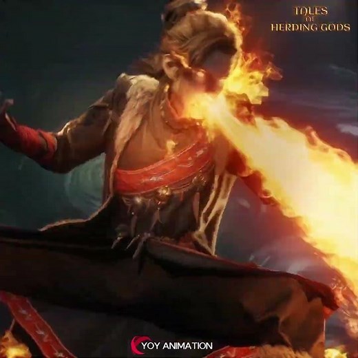 #TalesofHerdingGods 🔪Qin Mu lights the Divine Treasury within himself！#ENGDUB #donghua #anime