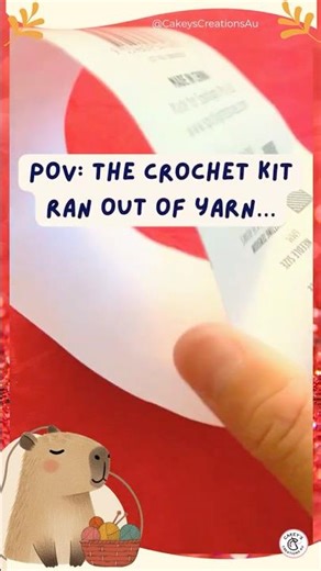 POV: Yarn Runs Out… Crocheter Improvises 🐢🧶 | Capybara + Turtle Backpack