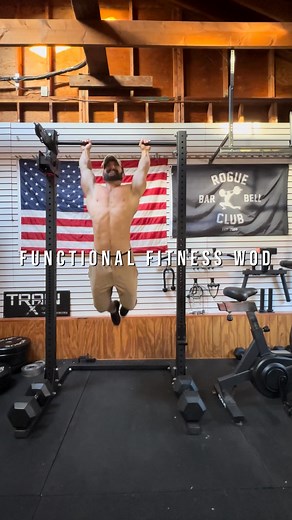 4.8K views · 145 reactions | Functional Fitness for the every day athlete  . 3:00 Minutes; AMRAP x 4 Sets; Rest 3:00 Minutes Between Sets 20 Toes to Bar 15 Single Arm DB Hang Power Clean to Overhead/Side; 50/30 lb AMRAP In Remaining Time: Airbike (Calories) . Program: MetConRx - Functional Fitness WOD #highintensityworkout #fullbodyworkouts #crossfitwod #dumbbellworkout #crossfit | TrainRx Performance Programming | Facebook