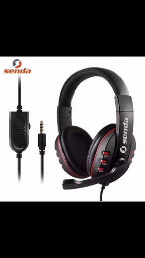 Senda Wired 3.5mm Gaming Headphones Noise Canceling Headset With Mic Microphone For PC PS4 Computer #Headset #noisecancelling #noisecancellingheadset #headsetwithmic #headphones | Rosie | Facebook