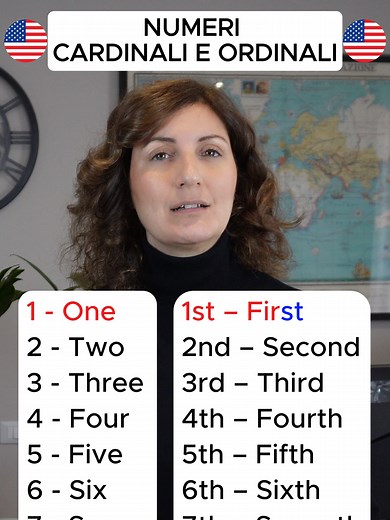 Numeri Cardinali e Ordinali in Inglese: Guida ai 10