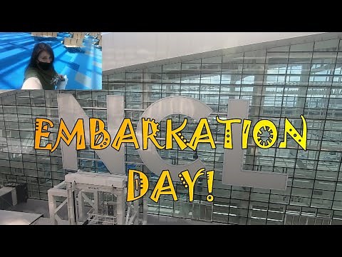 Norwegian Joy Cruise - Embarkation Day