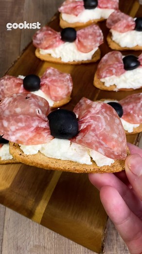 Delicious Salami Bruschetta Appetizer Recipe