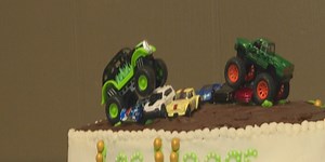 Monster truck wish comes true for aspiring driver