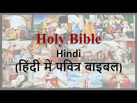 हिंदी में पवित्र बाइबल：Holy Bible：NT04：यूहन्ना：John in Hindi