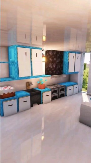 Minecraft kitchen design #halny #minecraft #minecrafttutorial #minecrafthouse
