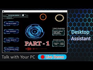 Virtual Assistant using python || part -1 || Project Maker