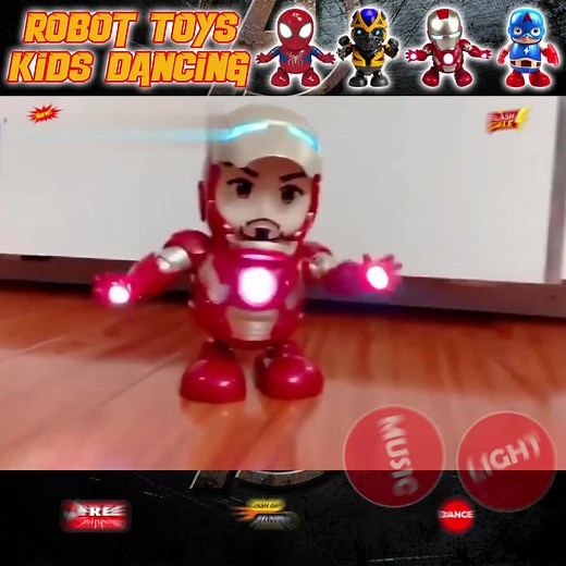 Robotic Dance Hero Robot for Kids Sale | Toy TikTok Robot with Disco Moves