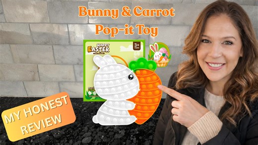 Watch My Honest Review of the Pop- it Toy on Amazon Live