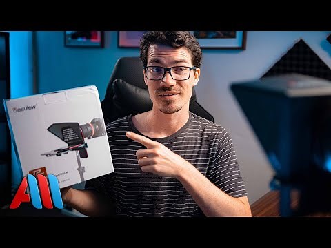 TIPS For Using a TELEPROMPTER // Desview/Bestview T2 Teleprompter Review