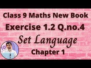 TN Class 9 Maths Set language Exercise 1.2 sum 4 AlexMaths