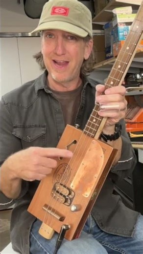 Cigar Box Guitar String Gauge for Open G and Open E Tuning #cigarboxguitar #CBG #guitarstrings