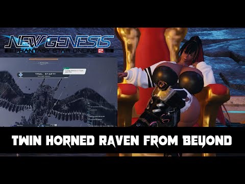 PSO2 NGS - LTQ Twin Horned Raven from Beyond (Crykau Hills)
