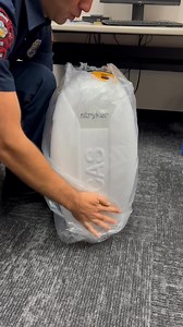 🎧 ASMR: Unbox the LUCAS device The LUCAS device provides mechanical chest compressions to patients in cardio arrest during prolonged resuscitation attempts. | Burbank Fire Department