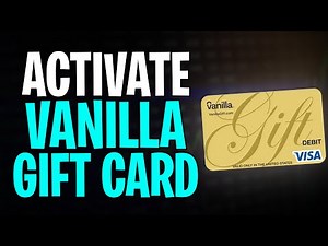 How to Activate Vanilla Visa Gift Card Online (Activate + Register) ✅