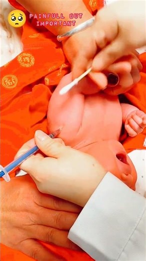Newborn's Essential Belly Button Care 🥺 Painful But Important!