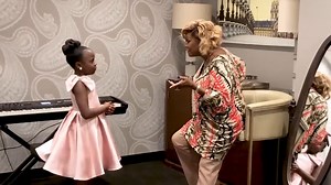 "Omg… I’m in tears! This precious little girl is so talented & her face was priceless when she saw Patti. 🥰 What a wonderful experience for her!” 💖💖💖 @jerritanner275 | Steve Harvey