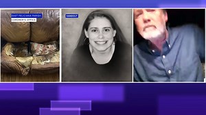 Fletcher was found dead and 'melted' to her parents' couch