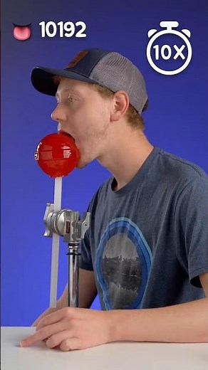 Can You Lick To The Center Of The World's Largest Lollipop?