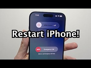 iPhone 17: How to Turn OFF & Restart! (3 Ways)