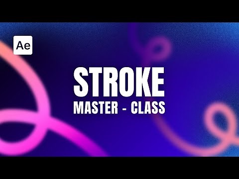 Mastering Stroke in After Effects From Basics | After Effects Tutorial | sheikh sohel